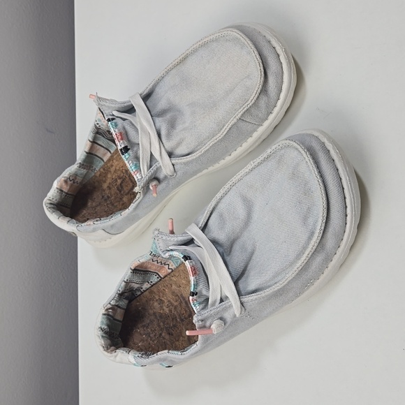Hey Dude Shoes - Hey Dude Grey BoHo Wendy Casual Shoe